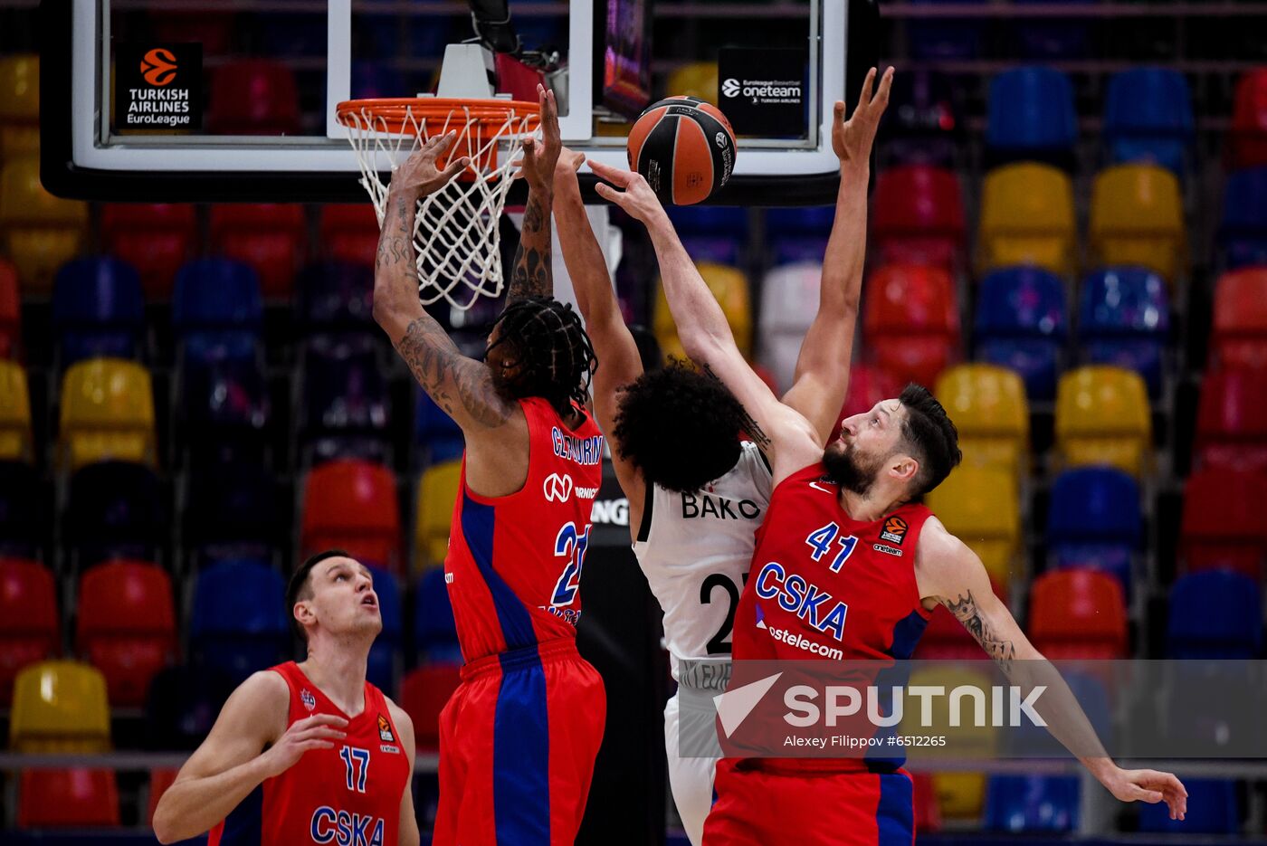 Russia Basketball Euroleague CSKA - ASVEL