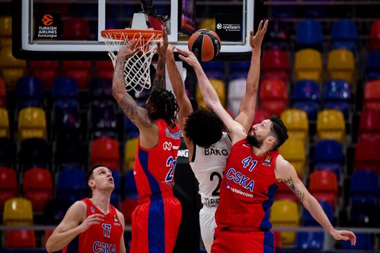 Russia Basketball Euroleague CSKA - ASVEL