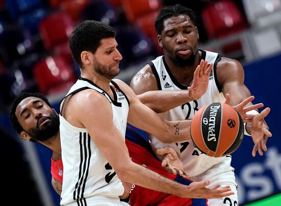 Russia Basketball Euroleague CSKA - ASVEL