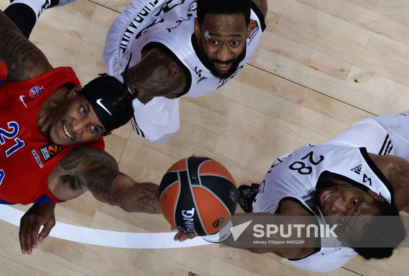 Russia Basketball Euroleague CSKA - ASVEL