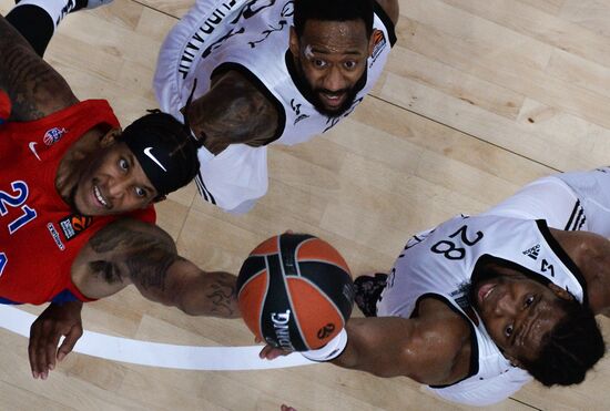Russia Basketball Euroleague CSKA - ASVEL