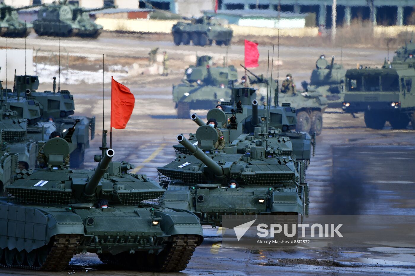 Russia Victory Day Parade Preparations