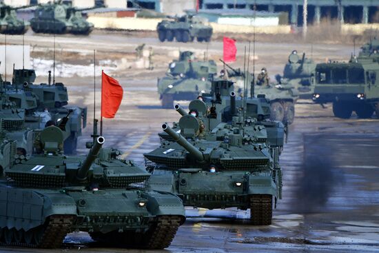 Russia Victory Day Parade Preparations