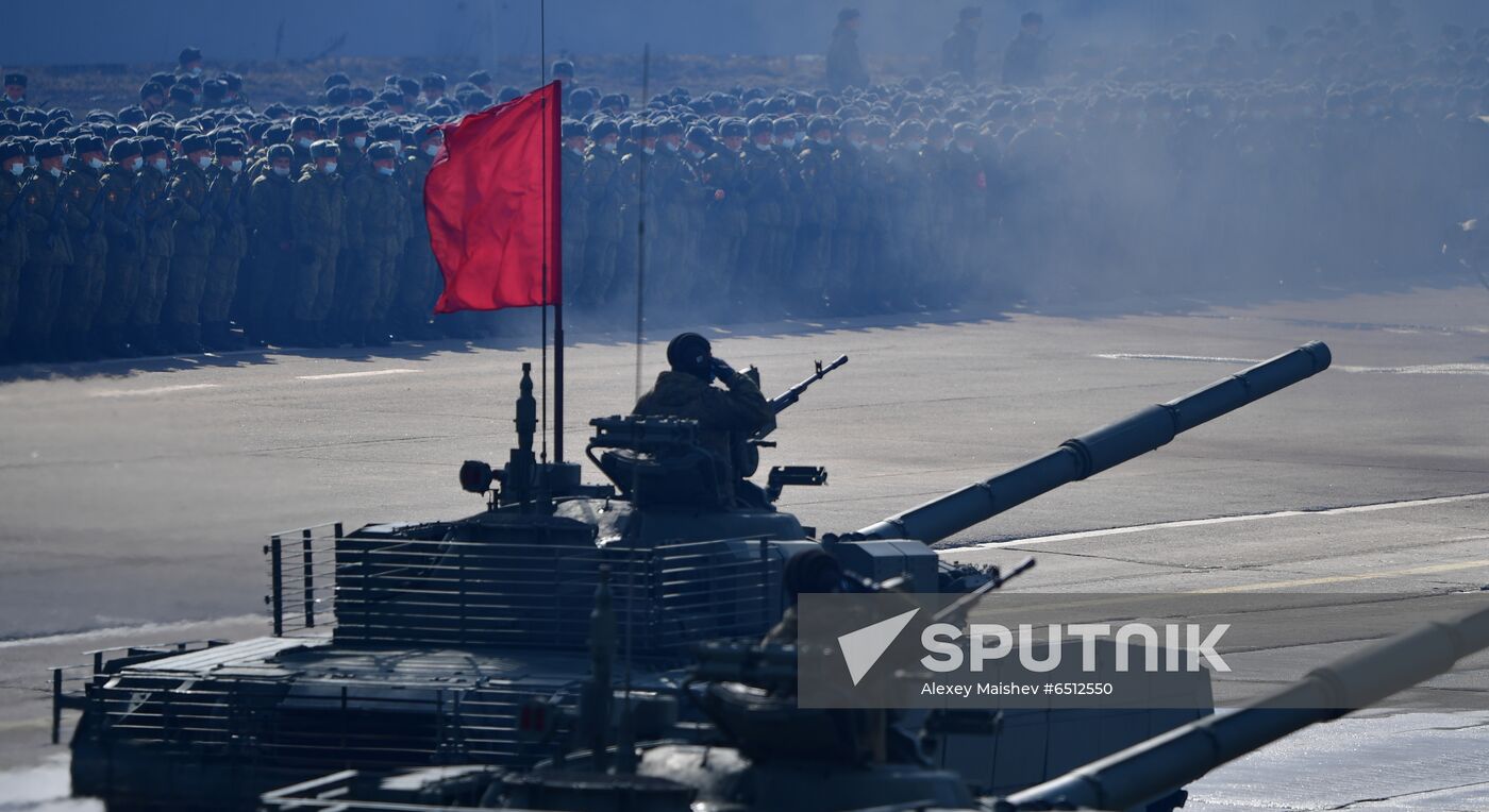 Russia Victory Day Parade Preparations