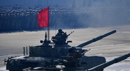 Russia Victory Day Parade Preparations