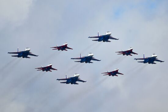 Russia Victory Day Parade Preparations