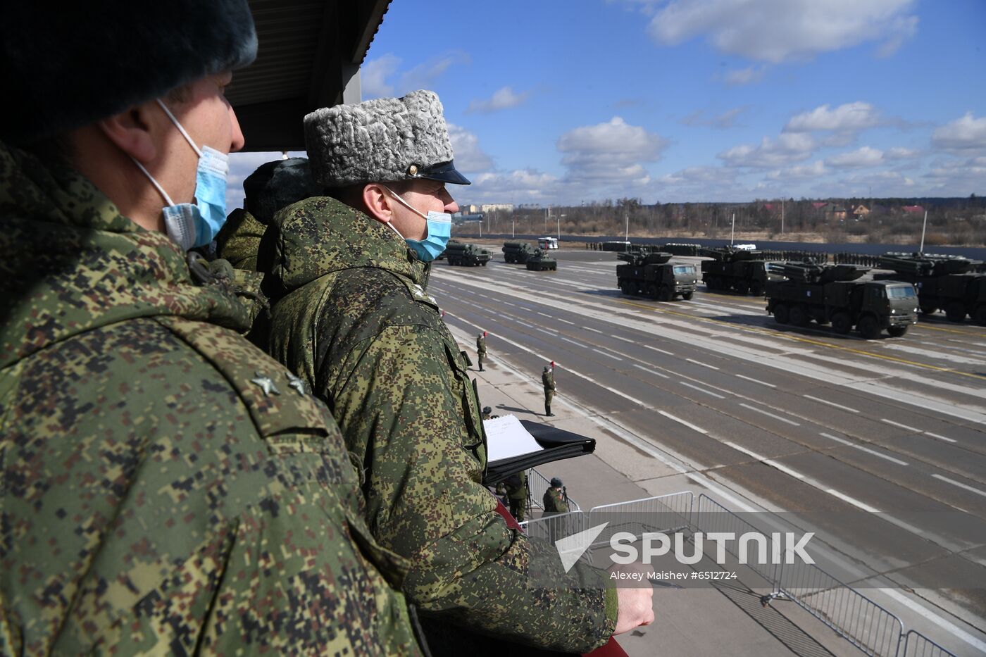 Russia Victory Day Parade Preparations