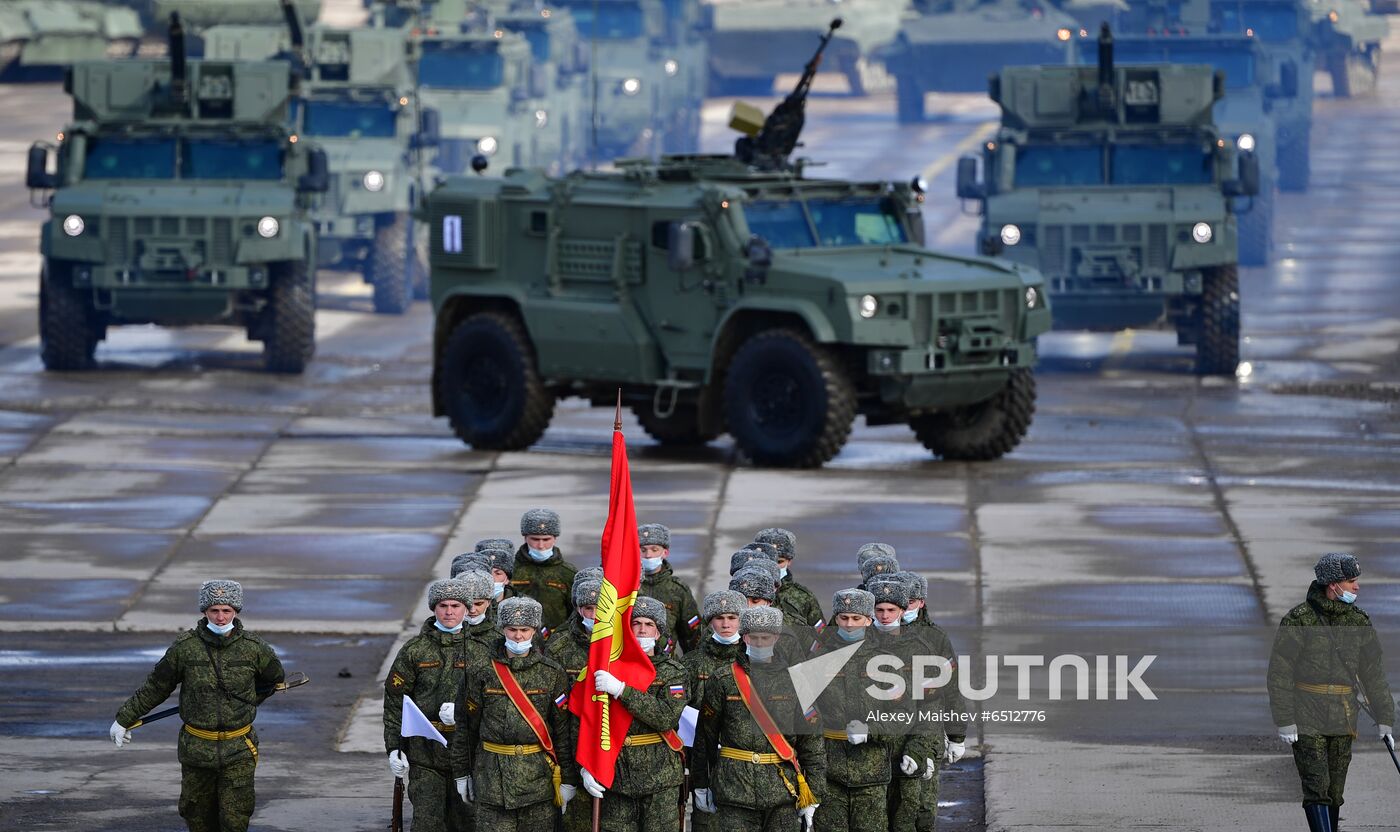 Russia Victory Day Parade Preparations