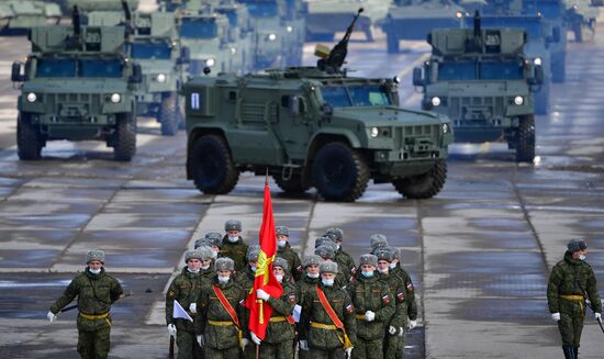 Russia Victory Day Parade Preparations