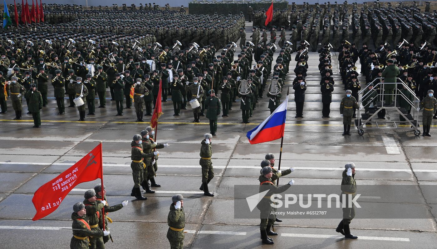 Russia Victory Day Parade Preparations