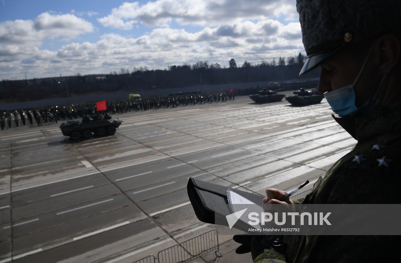 Russia Victory Day Parade Preparations