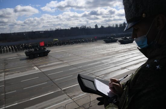 Russia Victory Day Parade Preparations
