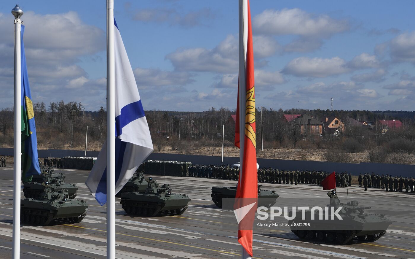 Russia Victory Day Parade Preparations