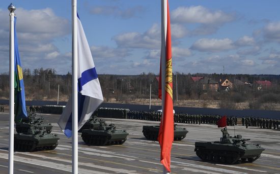 Russia Victory Day Parade Preparations