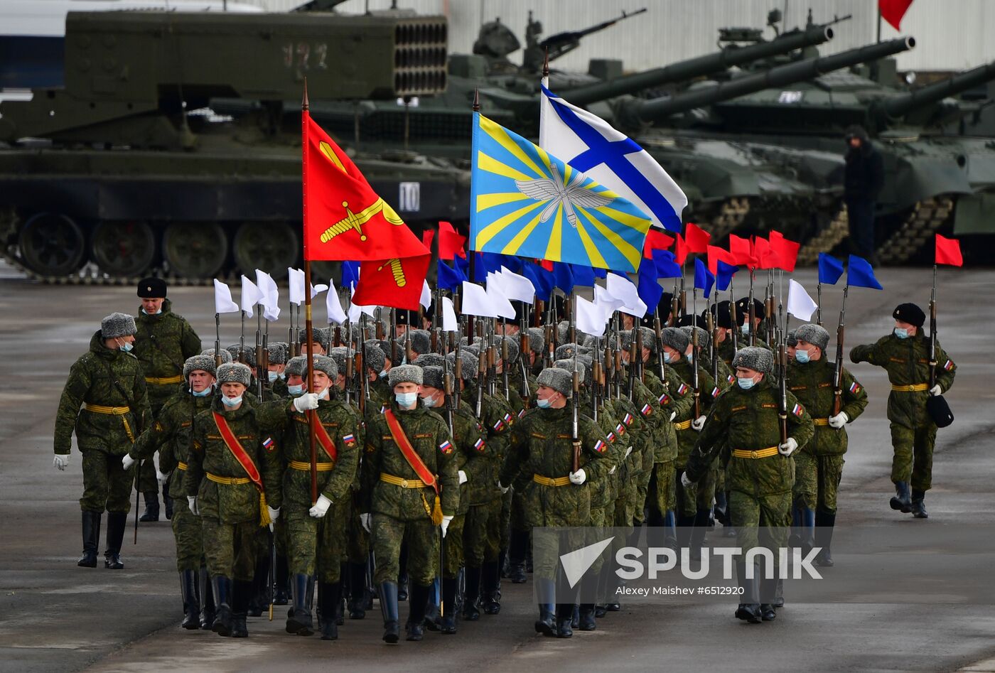 Russia Victory Day Parade Preparations