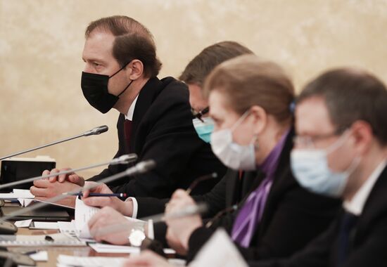 Russia Mishustin Coronavirus Governmental Board
