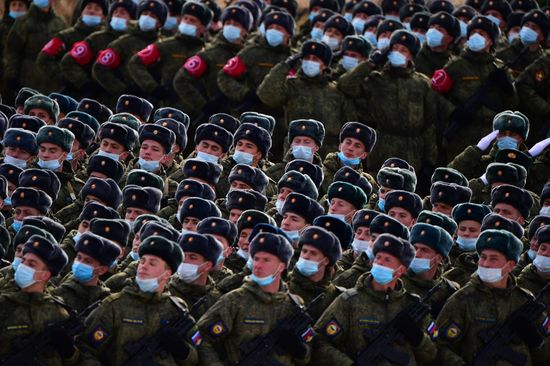 Russia Victory Day Parade Preparations