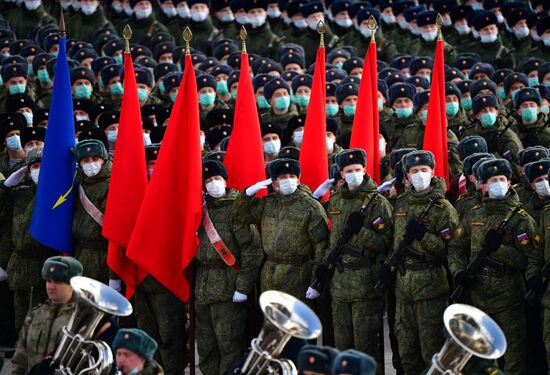 Russia Victory Day Parade Preparations