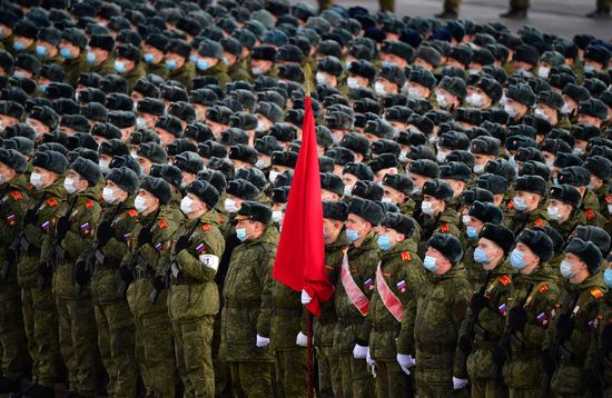 Russia Victory Day Parade Preparations