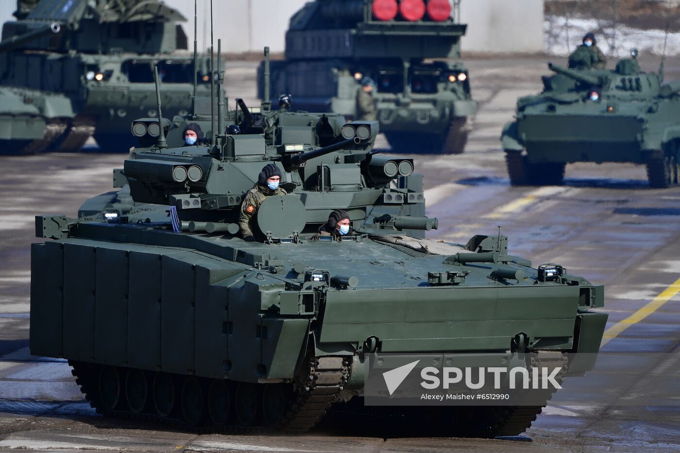 Russia Victory Day Parade Preparations