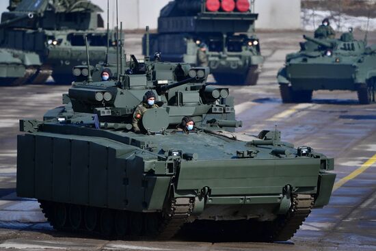 Russia Victory Day Parade Preparations