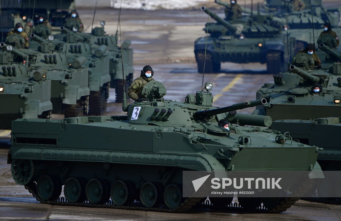 Russia Victory Day Parade Preparations