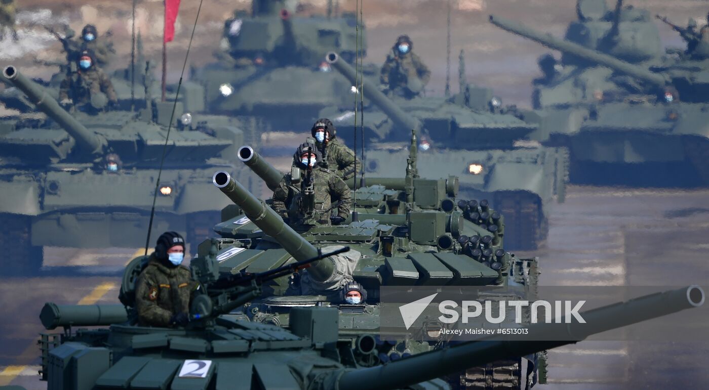 Russia Victory Day Parade Preparations