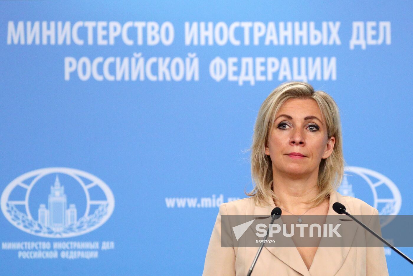 Russia Zakharova Briefing