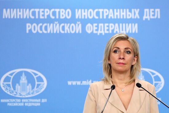 Russia Zakharova Briefing