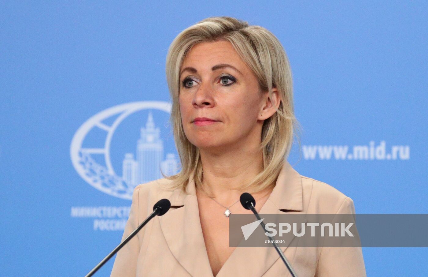 Russia Zakharova Briefing