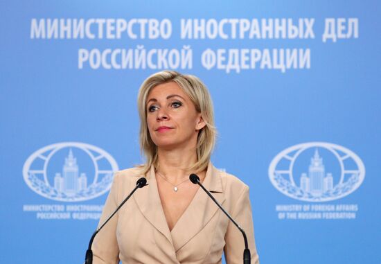 Russia Zakharova Briefing