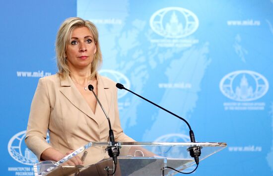 Russia Zakharova Briefing