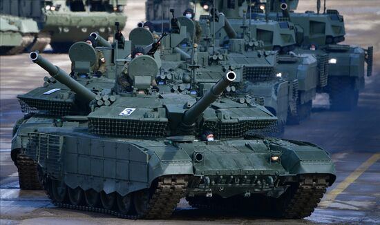 Russia Victory Day Parade Preparations