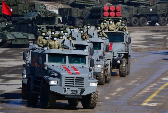 Russia Victory Day Parade Preparations
