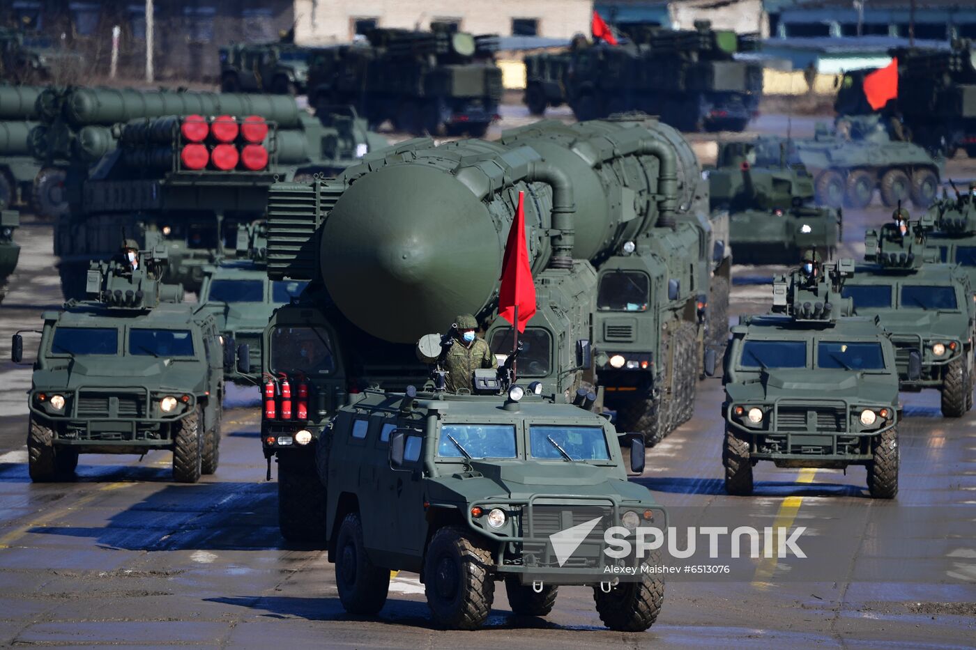 Russia Victory Day Parade Preparations