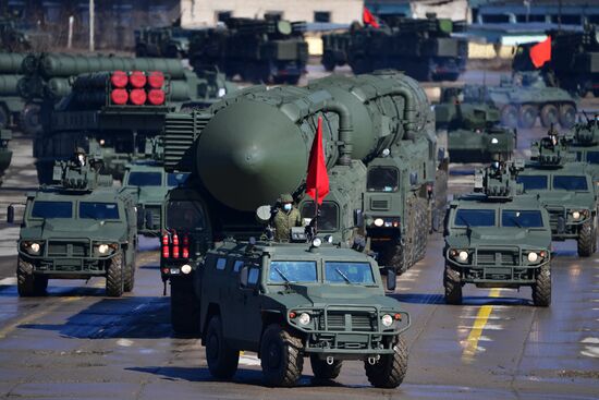 Russia Victory Day Parade Preparations