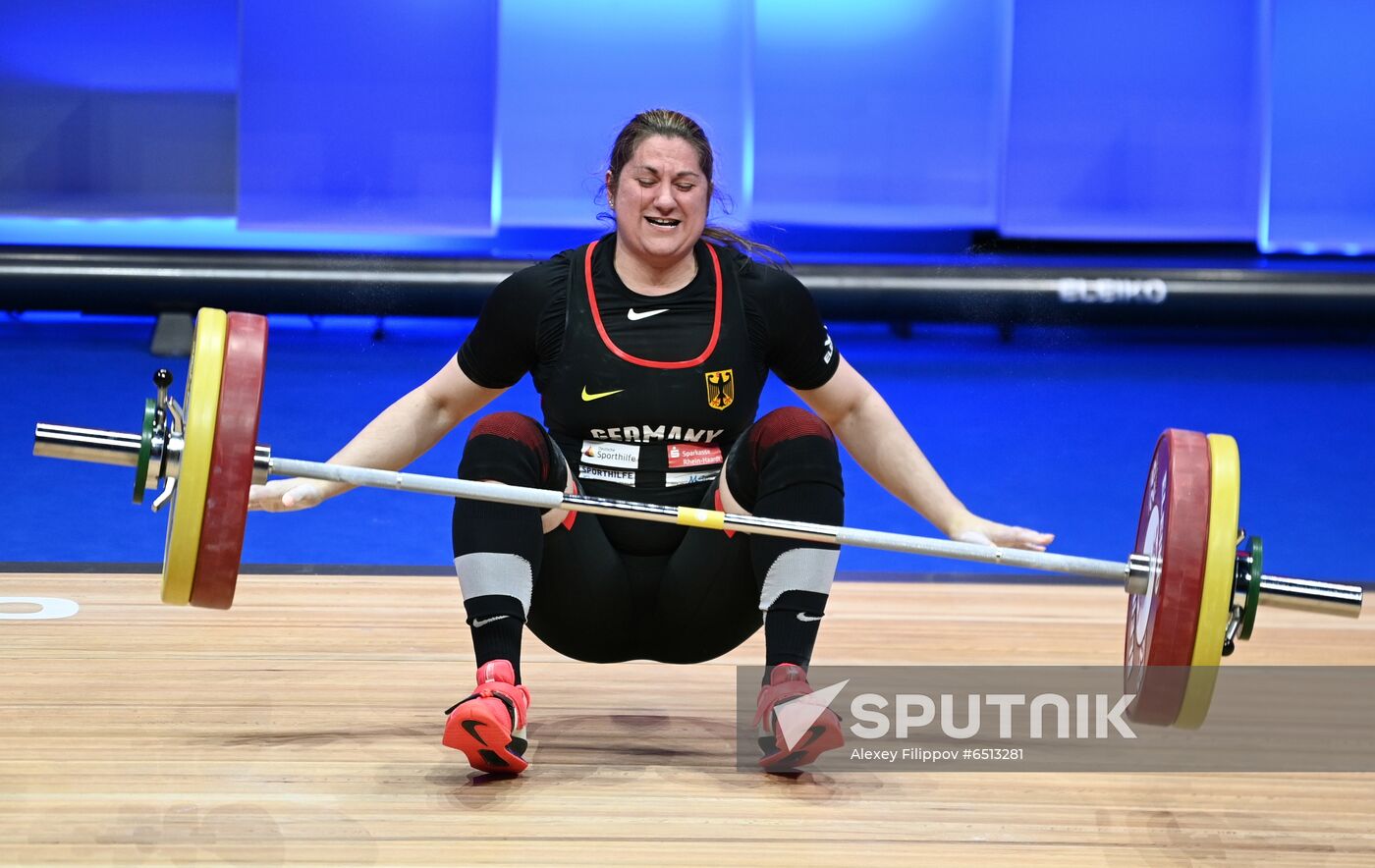 Russia Weightlifting European Championships