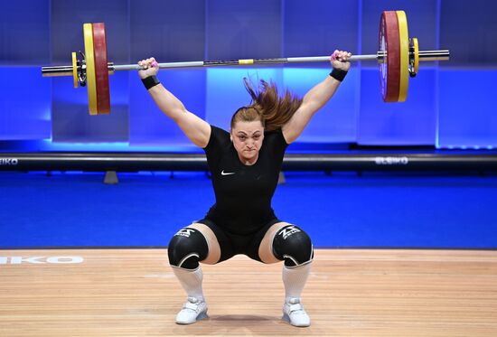 Russia Weightlifting European Championships