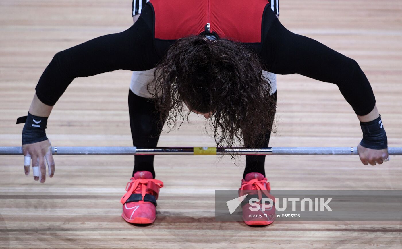 Russia Weightlifting European Championships