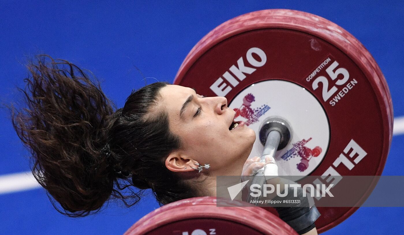 Russia Weightlifting European Championships