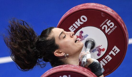 Russia Weightlifting European Championships