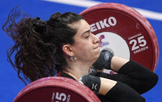 Russia Weightlifting European Championships