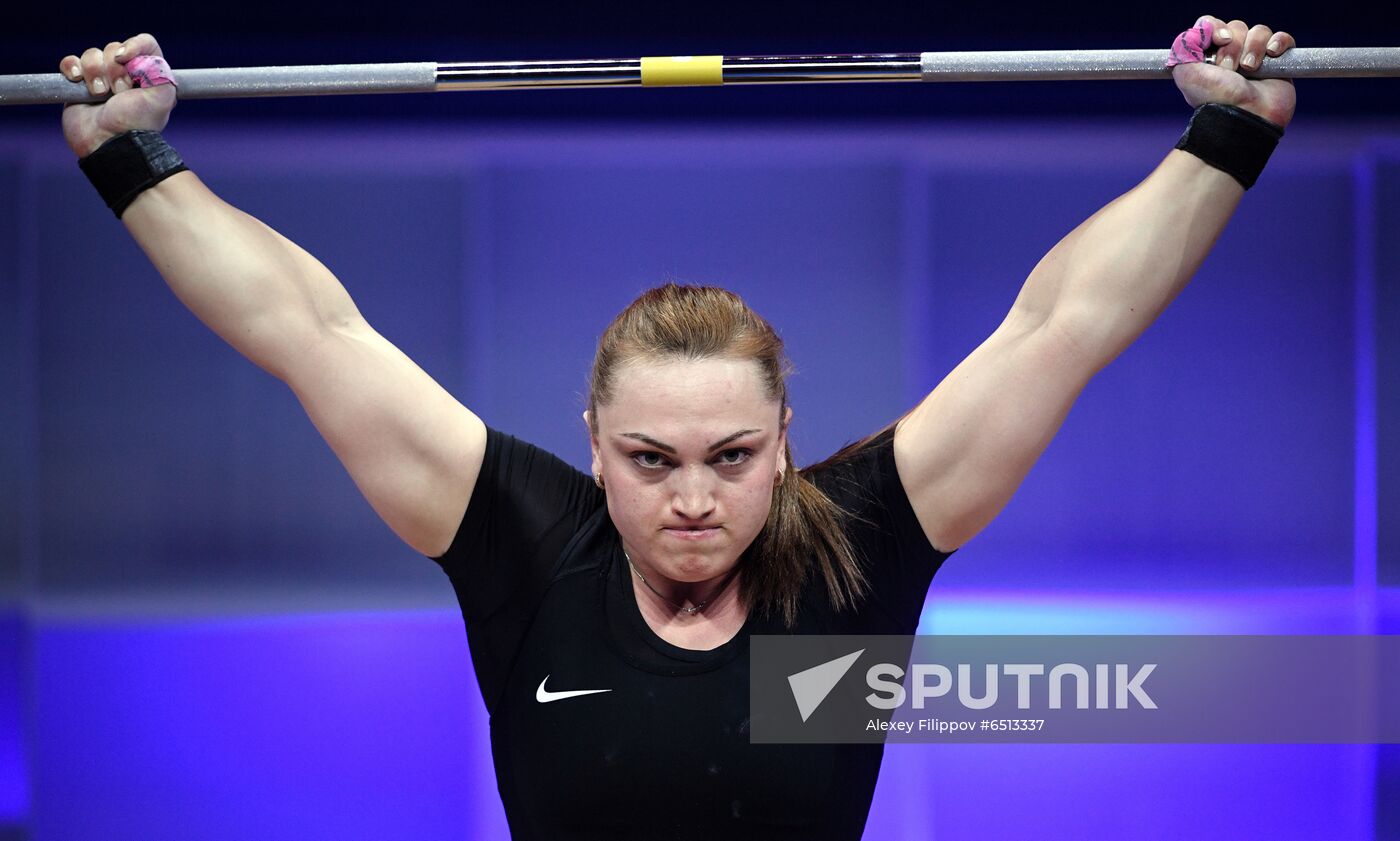 Russia Weightlifting European Championships