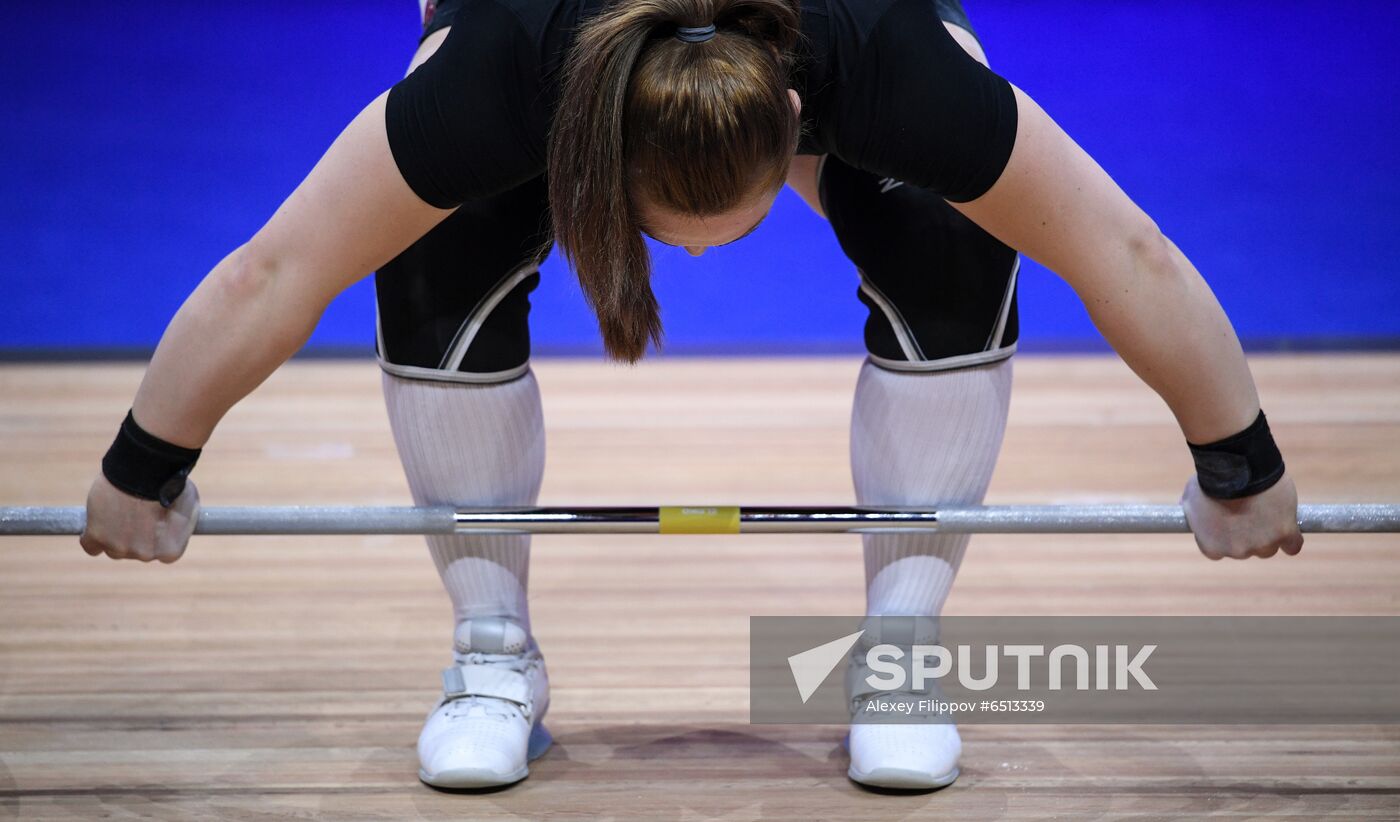 Russia Weightlifting European Championships