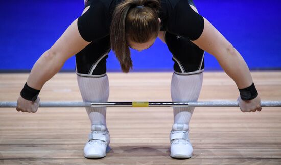 Russia Weightlifting European Championships