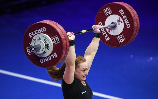 Russia Weightlifting European Championships