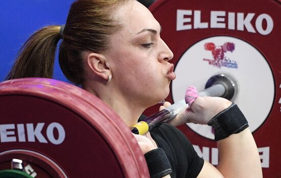 Russia Weightlifting European Championships