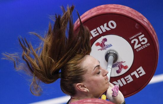 Russia Weightlifting European Championships