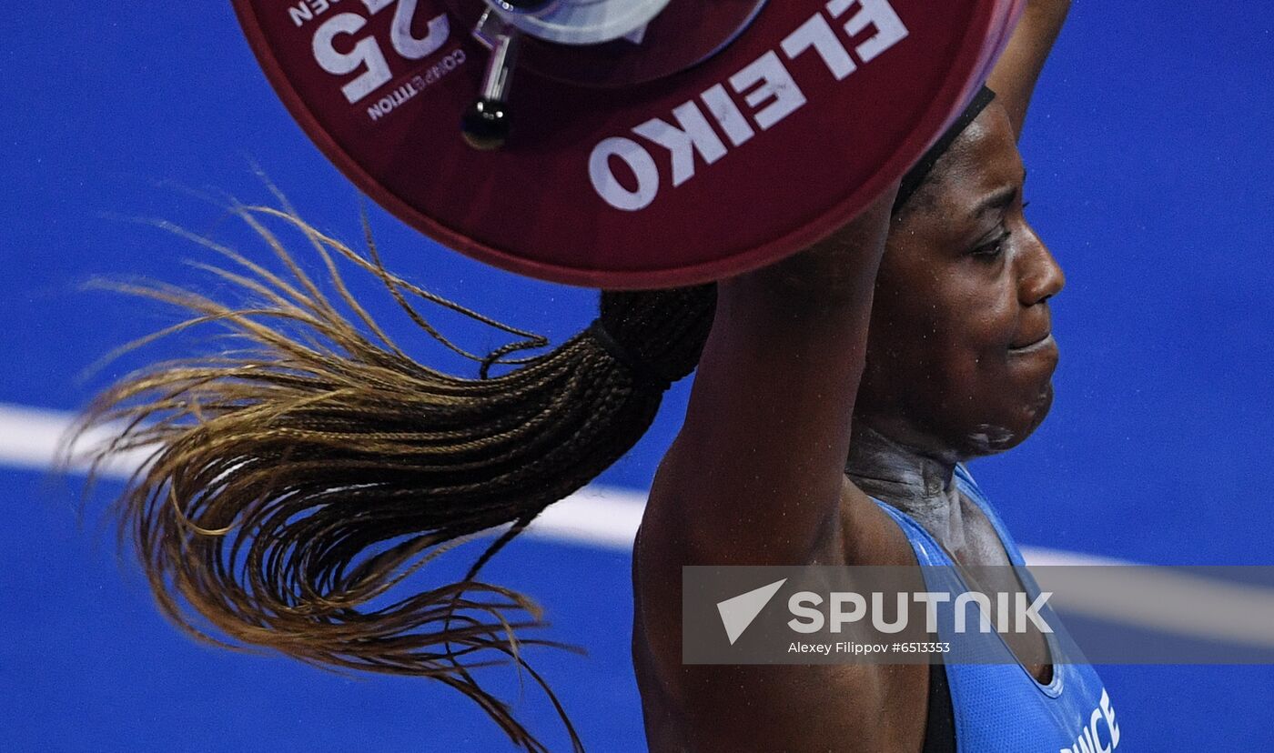 Russia Weightlifting European Championships