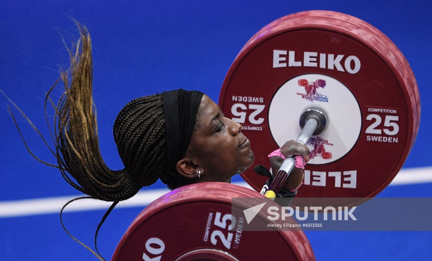 Russia Weightlifting European Championships